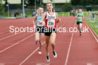 Women and Girls 800 metres, 2021 North Eastern Track and Field Champs., Middesbrough. Photo: David T. Hewitson/Sports for All Pics